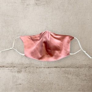 FREE WITH ANY PURCHASE David's Bridal Pink Satin Mask